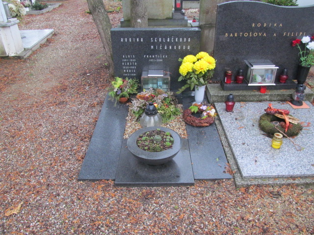 Grób František Mičánek