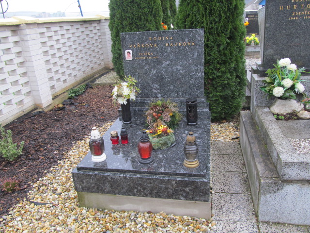 Grób Eliška Vaňková