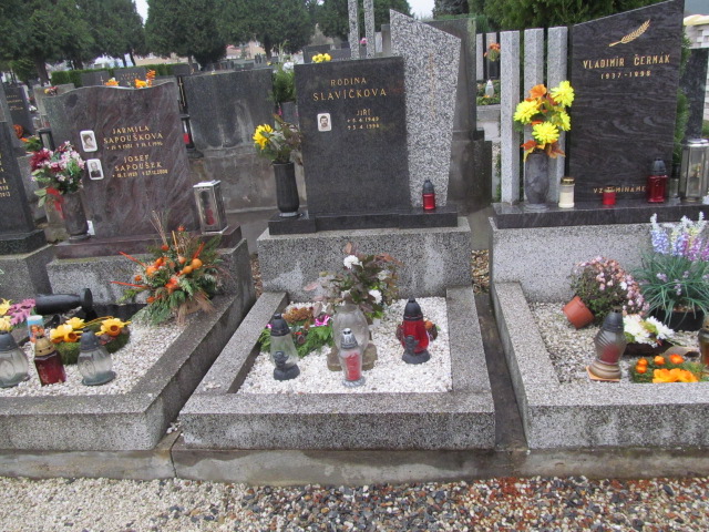 Grób Jiří Slavíček